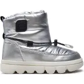 Geox Junior J Willaboom Girl B A Snowboots Silver/Black 33_Eu