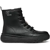 Geox Junior J Phaolae Girl Biker/Amphibians Boots Black 35_Eu