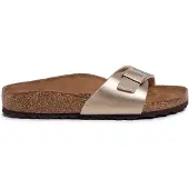 Birkenstock - Women's Madrid BF 9 - Sandalen Gr 39 - Narrow braun/beige