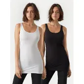 Vero Moda Maxi My Soft ärmelloses T-shirt 2 Einheiten