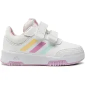 Adidas Tensaur Hook And Loop Cloud White Almost Blue Bliss Lilac (TD) - EU 21
