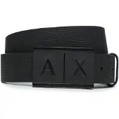 Armani Exchange für Herren. 951019CC50700020 Schwarzer Ledergürtel (34), Lässig, Klassisch