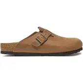 Birkenstock - Boston Oiled Leather - Sandalen Gr 46 - Regular braun