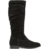 Tamaris Damen Leder Stiefel schwarz