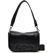 Pepe Jeans für Damen. PL031571 Geena Softy Umhängetasche schwarz (OSFA), Lässig, Polyurethan