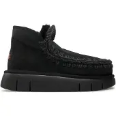 Mou für Damen. MU.FW531009A Eskimo Bounce Lederschuhe schwarz (41), 3 bis 5 cm, Keine, Lässig