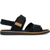 Timberland Sandale "ADLEY SHORE BACKSTRAP SANDAL", Damen, Gr. 39, schwarz (blk suede), Leder, Synthetik, Schuhe Sandale