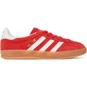 Adidas Gazelle Indoor In Red White For Youth – 3.5 UK - 36 EU - 4 US / Red White