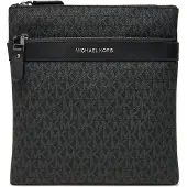 Michael Kors Hudson Umhängetasche mit Logo, Schwarz