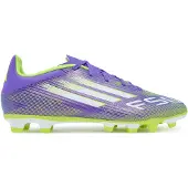 Adidas F50 CLUB FG/MG Herren Fußballschuh - Purple Rush/Cloud White/Lucid Lemon Purple Rush/Cloud White/Lucid Lemon 44