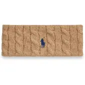 Ralph Lauren für Damen. 455981426003 Haarband aus Wolle und Kaschmir in Braun (OSFA), Lässig