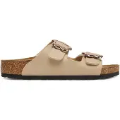 Birkenstock - Kid's Arizona Flower Buckle Birko-Flor - Sandalen Gr 27 - Narrow beige