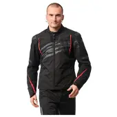 Rekurv E-11.01 Textiljacke Herren schwarz, 52