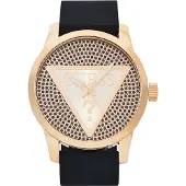 GUESS Nur Zeit Schwarz Kollektion Badge - mann