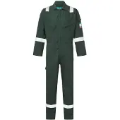 Portwest Flammhemmende und antistatische Overall 350g - M - Grün -
