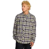Billabong - Coastline Flannel - Hemd Gr S grau
