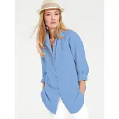 HEINE Longbluse in himmelblau | Gr.: 34