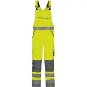 Dassy Warnschutz Latzhose Malmedy 400156 PESCO74 PLUS Gr. 52 neongelb/zementgrau