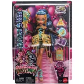 Monster High Scary Sweet Birthday Cupid Asteria-Puppe im Partykleid mit Ballon und Geschenk, Modepuppe, Weiblich, 4 Jahr(e), Junge/Mädchen, 290 mm, 250 g