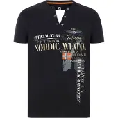 Jan Vanderstorm T-Shirt "T-Shirt ULJAS", Herren, Gr. 5 XL, schwarz, Obermaterial: 100% Baumwolle CO., Shirts T-Shirt