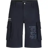 Babista Bermudas "Bermuda RAVIANO", Herren, Gr. 48, N-Gr, blau (dunkelblau), Obermaterial: 98% Baumwolle CO. 2% Elasthan EL., regular fit, Hosen Bermudas