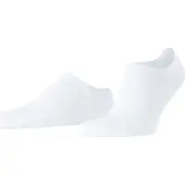 Falke Family Herren Füßlinge, 43-46, Weiß, Uni, Baumwolle