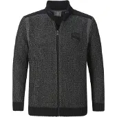Jan Vanderstorm Strickjacke HALSTEN Jan Vanderstorm Schwarz