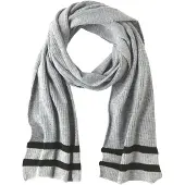 Jan Vanderstorm Strickschal "Schal HEISKA", Herren, Gr. 1, grau, Obermaterial: 50% Polyacryl PAN. 50% Polyester COOLMAX PES(Coolmax)., Modetücher Strickschal