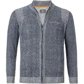 Jan Vanderstorm Strickjacke INGRABAN Jan Vanderstorm Dunkelblau