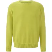 Babista Strickpullover "Pullover NARDON", Herren, Gr. L, grün (hellgrün), Obermaterial: 100% Baumwolle CO., unifarben, Pullover Strickpullover