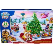 Ryhmä Hau PAW Patrol Adventskalender 2023 mit 24 Spielzeug-Überraschungen, Buch, Freistehend, Mehrfarbig