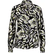 MADELEINE Hemdbluse "Bluse Hemdbluse mit Unikat-Print"