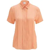 MADELEINE Bluse mit feinen Biesen in pfirsich | Gr.: 46