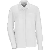 MADELEINE Hemdbluse "Hemdbluse Modische Bluse mit verdeckter Knopfleiste", Damen, Gr. 42, weiß, Obermaterial: 97% Baumwolle CO. 3% Elasthan EL., Modern, normal, Blusen Hemdbluse