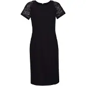 MADELEINE Jerseykleid "Kleid Jersey-Kleid mit Spitze"