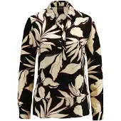 MADELEINE Hemdbluse "Bluse Florale Bluse mit Schößchen"