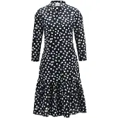 MADELEINE Sommerkleid "Kleid Baumwollkleid mit Unikat-Print"