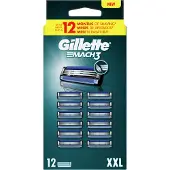Gillette Mach3 Rasierklingen für Herren – 12 Nachfüllpackungen für präzise Rasur