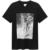 DEDICATED - T-Shirt Stockholm Beer Biker - T-Shirt Gr S schwarz