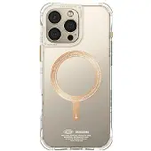 Skinarma Etui Saido Iphone 16 Pro 6.3 Magnetische Aufladung Szampański/Champagne