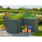 GFP 269 x 269 x 77 cm Hochbeet, Anthrazit - (GFPV00565)