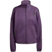 Adidas Trainingsjacke SPORTSWEAR "Z.N.E", Damen, Gr. XL, lila (aurora plum), Obermaterial: 57% Polyester, 43% Baumwolle, Jacken Trainingsjacke