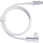 Bachmann Ochno USB-C Kabel gewinkelt 0,7m silber