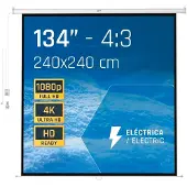 Iggual Monitos Elektrische Leinwand (240 x 240 cm)