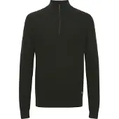 Blend Troyer "Stricktroyer BHCodford", Herren, Gr. S, grün (rosin), Obermaterial: 100% Baumwolle CO., Pullover Troyer