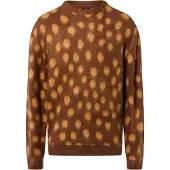 Santa Cruz - Jaguar Knit Crew - Pullover Gr XL braun