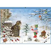 Sonstige Verlage Giesbert Adventskalender mit Kalenderfigur