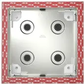 Gira System 106 Unterputz-Einbaudose 2x 2-fach - 552800