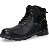 Camel active Herrenschuhe Schnürstiefel Schwarz Freizeit