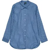 Vero Moda Hemdbluse "VMELINA LS SHIRT WVN NOOS" Baumwolle